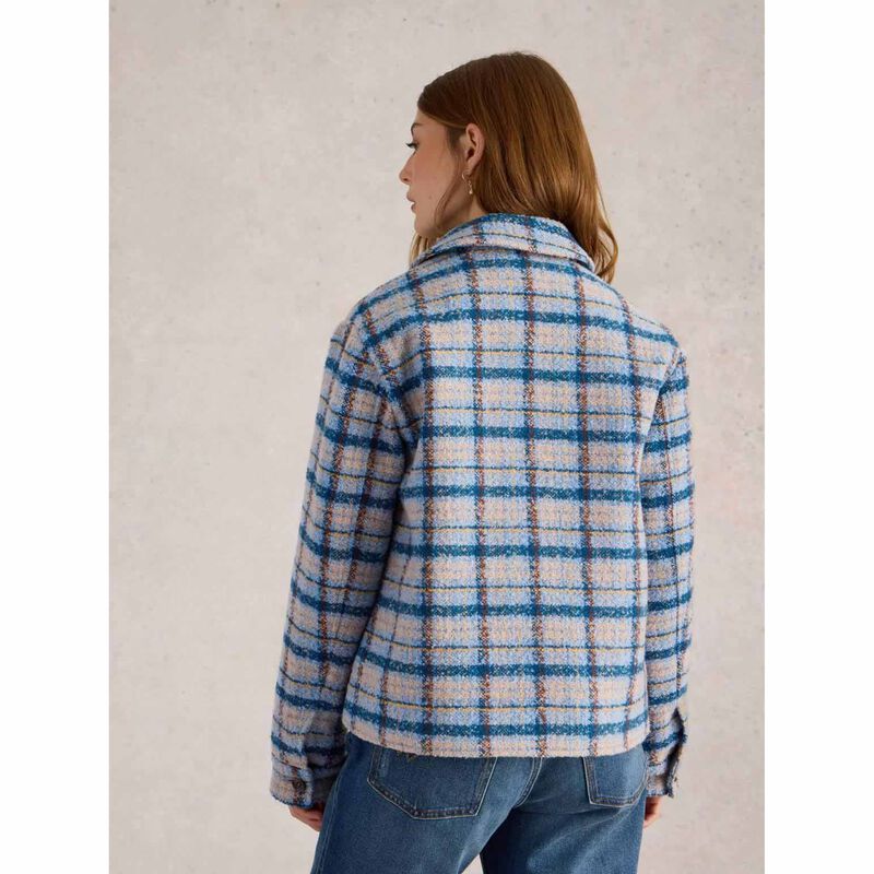 White Stuff Amelia Check Jacket image number 1